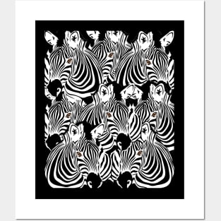 ZEBRA MAZE Posters and Art